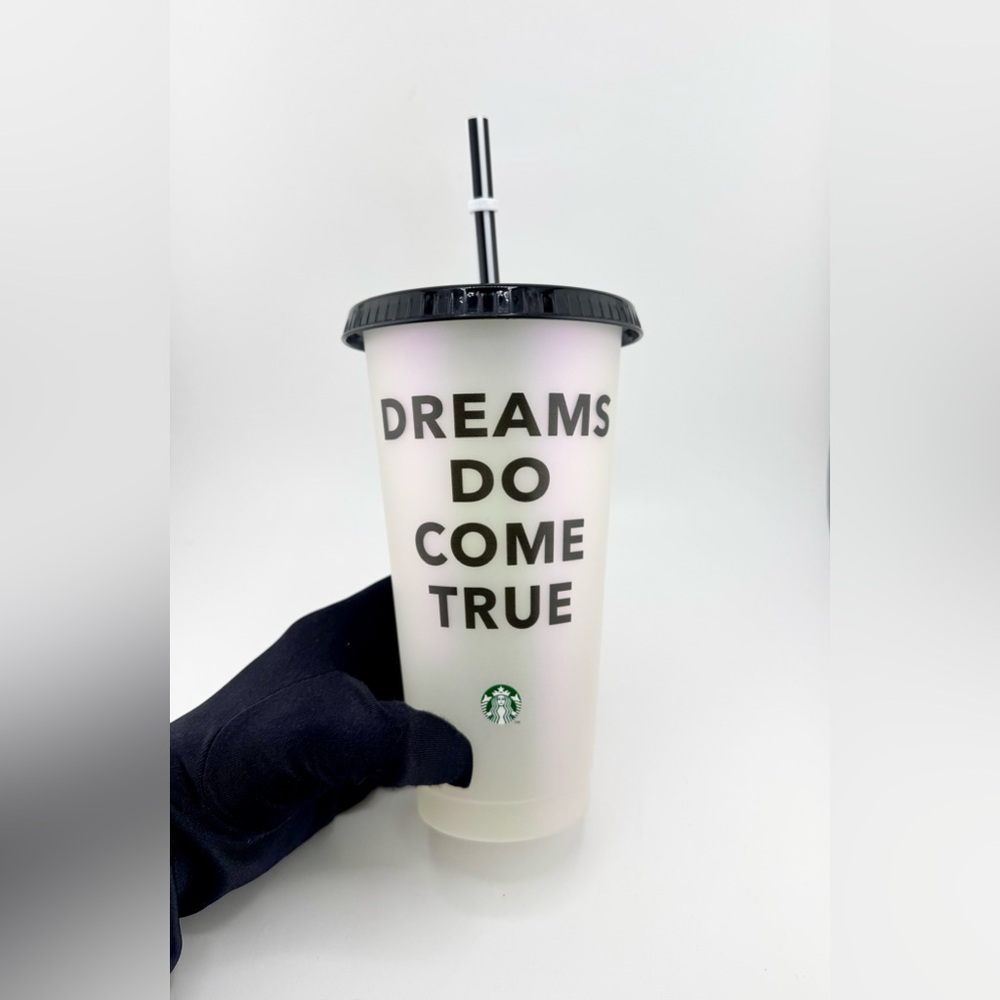 Starbucks Iridescent Tumbler with Black Lid